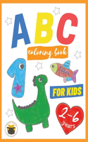 ABC Coloring Book for Kids 2-6 years