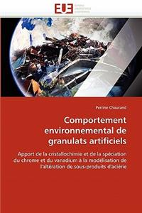 Comportement Environnemental de Granulats Artificiels