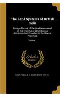 The Land Systems of British India
