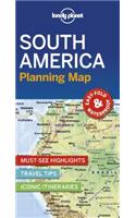 Lonely Planet South America Planning Map 1