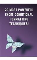 20 Most Powerful Excel Conditional Formatting Techniques!