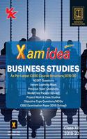 Xam Idea Business Studies for CBSE Class 12- 2020 Exam