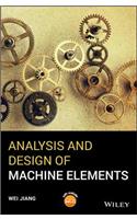 Analysis and Design of Machine Elements