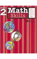 Math Skills: Grade 2 (Flash Kids Harcourt Family Learning)