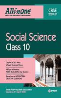 CBSE All In One Social Science Class 10 for 2021 Exam