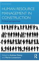 Human Resource Management in Construction