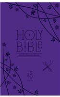 Holy Bible: English Standard Version (ESV) Anglicised Purple Compact Gift edition with zip