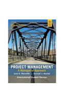 Project Management: A Managerial Approach, 8Th Ed, Isv