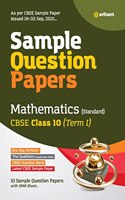 Arihant CBSE Term 1 Mathematics (Standard) Sample Papers Questions for Class 10 MCQ Books for 2021 (As Per CBSE Sample Papers issued on 2 Sep 2021)