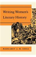 Writing Women's Literary History