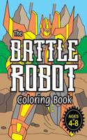 Battle Robot Coloring Book