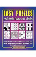 Easy Puzzles and Brain Games for Adults
