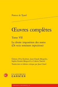 Oeuvres Completes. Tome VII