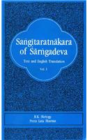 Sangitaratnakara Of Sarngadeva: Text And English Translation With Comments And Notes; Chapter I, Vol. I