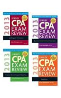WILEY CPA EXAM REVIEW 2013 (SET of 4 BOOKS )