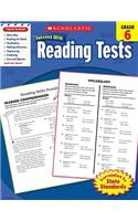 Scholastic Success with Reading Tests: Grade 6