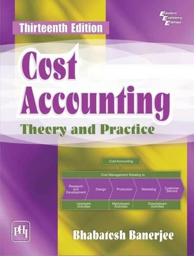 Cost Accounting: Theory and Practice