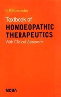 Extbooks Of Homoeopathic Therapeutics