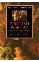 Cambridge Companion to English Poetry, Donne to Marvell