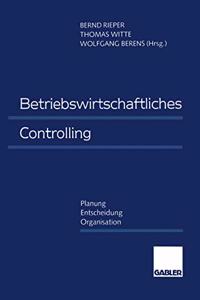 Betriebswirtschaftliches Controlling
