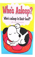 Square Paperback Book - Who's Asleep