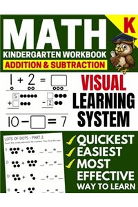 Math Kindergarten Workbook