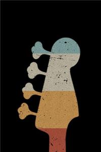 Blank Bass Tablature