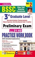Kiran BSSC 3rd Graduate Level Preliminary Exam Practice Work Book (Volume 2) (English Medium) (3755)