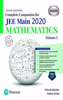 Complete Companion for JEE Main 2020 Mathematics Volume 1 | Previous 18 Year's AIEEE/JEE Mains Questions | Fifth Edition | By Pearson