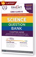 Educart CBSE Science Class 10 Question Bank (Reduced Syllabus) for 2021