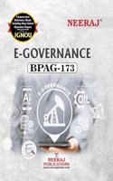 NEERAJ BPAG-173 E-Governance- English Medium - For B.A Course IGNOU - Chapter Wise Help Book / Guide including Many Solved Sample Papers and Important Exam Notesâ€“ Published by Neeraj Publications
