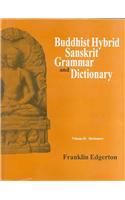 Buddhist Hybrid Sanskrit Grammar And Dictionary