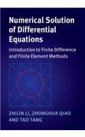 Numerical Solution of Differential Equations