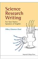 Science Research Writing For Non-native Speakers Of English