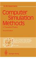 Computer Simulation Methods in Theoretical Physics