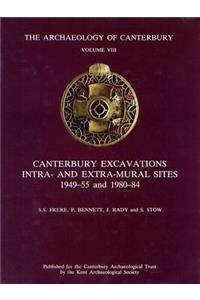 Canterbury Excavations Intra- and Extra-Mural Sites 1949-55 and 1980-84