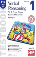 11+ Verbal Reasoning Year 3/4 GL & Other Styles Testbook 1
