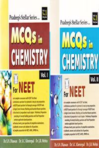 Pradeep's Steller Series MCQs in Chemistry for NEET (Set of 2 volume) (2019-2020 Examination)