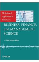 Methods and Applications of Statistics in Business, Finance, and Management Science