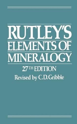 Rutley's Elements of Mineralogy