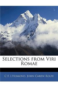 Selections from Viri Romae