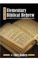 Elementary Biblical Hebrew