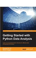 Getting Started with Python Data Analysis