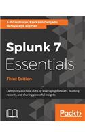 Splunk 7 Essentials, Third Edition