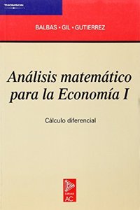 Analisis matematico para la economia I
