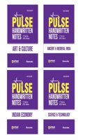 Arihant PULSE Art & Culture,  Indian Economy, Science & Technology Handwritten Notes (EditionI)