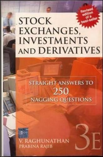 Stock Exchanges, Investments and Derivatives