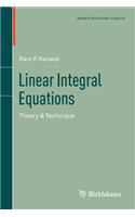 Linear Integral Equations