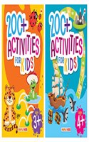 Brain Activity Books for Kids - 400+ Activities (Set of 2 Books)