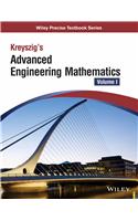 Kreyszig'S Advanced Engineering Mathematics, Vol 1